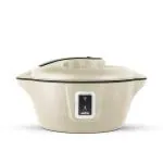 Milton Euroline Smart Hotpot Electric App Enabled Casserole, 1.45 Litre, Beige | No Minimum Distance | Compatible with Alexa and Google Voice Assistants | Heat Scheduler | Heat from anywhere with App