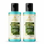 Khadi Organique Green Apple Shampoo & Conditioner For Hair Fall and Dandruff | Khadi Shampoo for Men & Women | Pack of 2