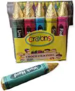 Chocolatiers Chocolate crayon 5crayons pack of 1 dark flavour chocolate Bites (5 Units)