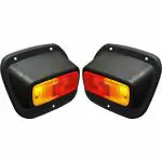 Apsmotiv Multicolor Rear Tail Lights Indicator Assembly Set With Bulb For Mahindra Yuvo Tractor Car Reflector Light