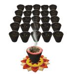 Charcoal Sambrani Dhoop Dhuni Cups ( 100 Pcs. )