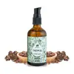 Ayurmeans Natural Castor Oil - Cold-pressed for Dandruff Face, Skin, and Hair Care (100 ml)