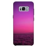 MobiEra Samsung Galaxy S8 Magenta Sea Wallpaper Plastic Designer Printed Hard Case Cover