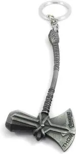 Blue Aura Sn Racers Silver Metal Avengers Infinity War Thor Axe Stormbreaker Key Chain