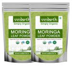 Moringa Leaf Powder for Weight Loss-Super Food Supplement (400gm X 2 ) (2 x 400 g)