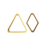 Club 147 Wooden Snooker And Pool 9 Ball Triangle Frame