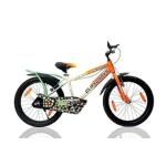 CLIFF CROXS Pride Tiranga Kids Bike Without Gear Cycle - Orange, White and Green, Ideal for 6 to 10 Years