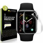 Casecandy (2 Pack Screen Protector Guard For Apple Watch Series 7 41MM Screen Size | HD Screen Guard For Apple Watch 41mm 3 Months Warranty/Bubble Free