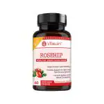 VitaWin ROSEHIP Capsules For Support Bones & Joint Health, Pure Natural Herbal Nutrition Supplements (60 Capsules)