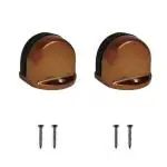 Volo Rose Gold Premium Floor Door Stopper with Screws 1.5 inch
