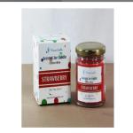 Maxime Candles Strawberry Scented Glass Jar Aroma Candles | Burn Time - 35 Hrs