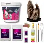 2GM Hand Casting Kit Family Molding & Casting Powder Box White & Golden Color
