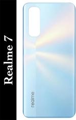 FRIENDZZWORLD Mist White Back Panel For Realme 7