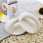 Self Adhesive Peel and Stick Plastic Handles Pull knob for Sliding Door, Drawer, Window (2PCS)