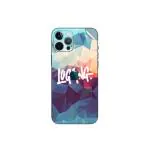 GADGETSWRAP Printed Vinyl Skin Sticker for Apple iPhone 12 Mini - Abstract Color Logang