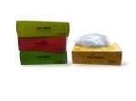 Tee Tree Tissue Boxes - Soft 2-Ply Tissues in 4 Stylish Colors (Pack of 4) 100 Pulls Each