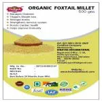 VINAYAK HERBAL_ORGANIC FOXTAIL MILLET 500 GM, Hungarian, German, Italian millet Seed (500 g)