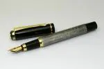 Ledos Baoer 507 Silver Metal Medium The Eight Horses Fountain Pen