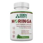 EDEN ROOTS EDEN ROOTS Moringa Leaf Powder Capsules - Antioxidant, Bone Health, Immune Support & Inflammation Reduction - Natural Ayurvedic Supplement