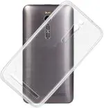 COVERBLACK Rubber Back Cover Compatible model for Motorola Moto X Play - Transparent