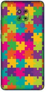 aadia Huawei Mate 20 X Matte Vinyl Patterns Printed Mobile Skin Sticker with Scratch Resistant Lamination