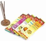 PRABHUPRIYA Lavender,Kewda, Kuber & Jasmine Pack of 5 (25g Each) Incense /Agarbatti Yellow Flower