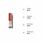 nataraj Extra Dark 621 Pencil (10 Pencils per pkt) (Pack of 2 Pkts )