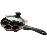 VANSH HOME VH-NS-3-337 Appachatty with Lid 0.5 L capacity 24.5 cm diameter (Aluminium, Non-stick)