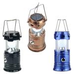 MOSTSHOP Rechargeable Solar and Charging LED Lantern Light, Portable Camping and Home Emergency Lights, with 2 Power Sources High Light Travel Battery Lalten Lamp Torch (Multi Colour)