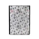 Nitasha outdoor and indoor washing machine cover for Samsung 9Kg WW90K6410QX Crystal Glass Door Front Loading (Print No:- nit33/Waterproof-dustproof)