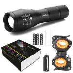 amiciVision Metal LED Torch Light with 5 Modes Water Resistant