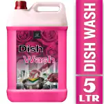 BLISS & BLUSH Dishwash Liquid 5 Liter Pink | Biodegradable, Non-Toxic, Eco-friendly | Baby & Pet safe