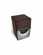 The Furnishing Tree Washing Machine Cover Coffee Compatible for Bosch 9 Kg Fully-Automatic Front Loading WAU28Q9SIN