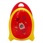 Mee Mee Air-Tight Baby Feeding Bowl with Fork & Spoon (Red)