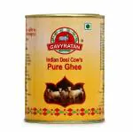 BRIJGAVYAMRUT A2 Pathmeda Cow Bilona Ghee 1L | Traditionally Churned | 100% Pure & Natural | BilonaGhee | Pack of 5