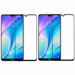Kite Digital Redmi 8/8A/8A Dual Black 5D/6D/11D/21D Premium Tempered Glass Screen Protector Slim 9H Hard 2.5D (Pack of 2)
