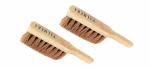 Palmera Coir Flat Banister Brush-350Gram(Natural Wood, Pack of 2)
