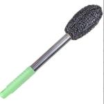 SEVOU Long Handle Steel Wire Bottle Cleaning Brush for Narrow Neck Containers, Bottle, Vase, Glassware - Multipurpose Household Cleaning Brush for Sink, Kitchen, Toilet, Bathroom & Utensils
