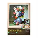 Itsy Bitsy Craft Store Canvas Pad, A4Size-10 Sheets (Pack Of 10)