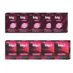 Bigfun Flavoured Dotted, Ribbed & Contoured Condom for Men Count 3 - Total 30 Condoms Combo Pack of 10 (5 Pack- Xtra Time Lubricated Climax Control, 5 Pack Bubblegum)