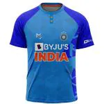 AKIBA Indian cricket team Dry-Fit jersey 2022 t20 world cup with Full Sublimation(Size- XX-Large)