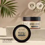 BioFresh MenZ Wax with Extra Strength & Oomph for Beard and Mustache Reduces Frizziness & Itchiness