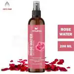 Homeda Pure Rose Water Spray for Face (200 ml), Organic Gulab Jal Face Toner for Glowing Skin, Glow Mist Spray for Face, Hair (Steam Distilled for Women & Men)