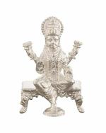 Osasbazaar Silver Laxmi Idol ( 2 x 2.8 cm )