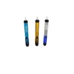 INDITRUST GOOD QUALITY 3 Pcs Aluminium Solder Sucker Desoldering Pump Tool Suction Tin Pen Removal Device Blue Vacuum Soldering Iron Desolder pack of 3 0 W Simple