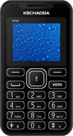 Kechaoda K116, Dual Sim, Black, Feature Phone