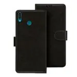 HANIRY Flip Cover for Honor y9 flip cover | Honor JKM-LX1 flip cover | JKM-LX2 | JKM-LX3 / JKM-AL00 / JKM-TL00 / JKM-AL00a / JKM-AL00b | Black