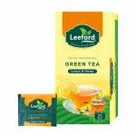 Leeford Lemon & Honey Green Tea for Weight Loss - with Antioxidants and Nutrients (25 Tea Bags)