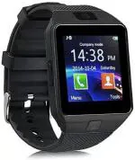DGRG DZ09 Smartwatch (Black Strap, 1.56inch)
