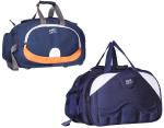 Fast Travel Multicolour Polyester Duffel Bag With Wheels (Combo Of 2)